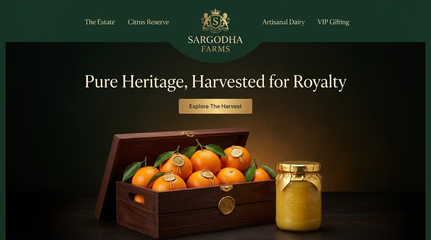 The Royal Imperial Kinnow Crate